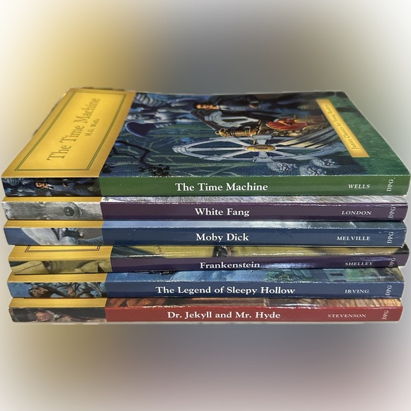 2012 THE TIME MACHINE H G WELLS JR CLASSICS FOR YOUNG READERS PAPERBACK BOOK - Picture 8 of 9